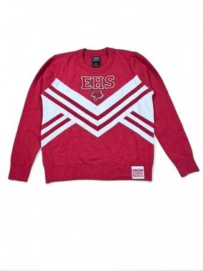 Disney High School Musical Wildcats Cheer Sweater BoxLunch Red Varsity Y2K M